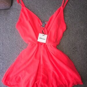 Bright Pink Sleeveless Dress